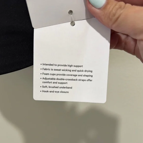 Lululemon Energy High Support Bra in Black NWT - Picture 4 of 7